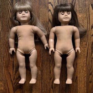 Pleasant Company (American Girl Dolls) Dolls Blond Hair/Brown Hair -Blue Eyes